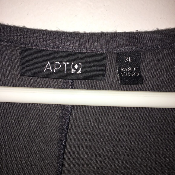 Gray Apt9 3/4 sleeve top - Picture 8 of 8